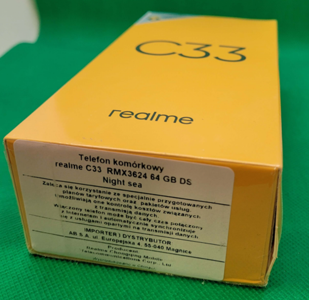 realme C33 Night Sea 4+64GB outlet