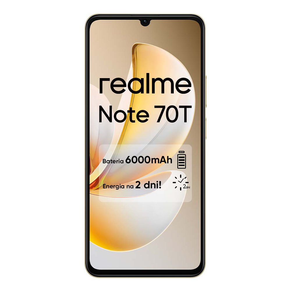 realme Note 70T 4/64GB złoty