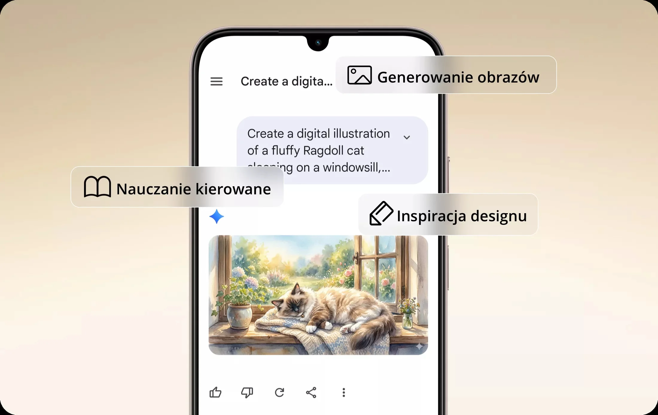 Gemini &ndash; nauka, inspiracje i generowanie obraz&oacute;w