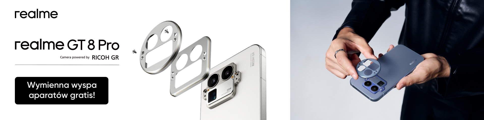 realme GT 8 Pro + wymienna wyspa aparatów 