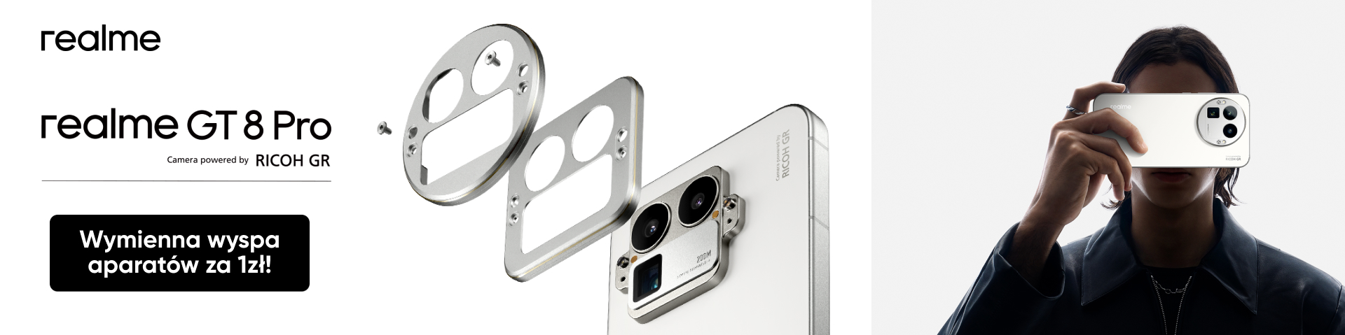 realme GT 8 Pro + wymienna wyspa aparatów 